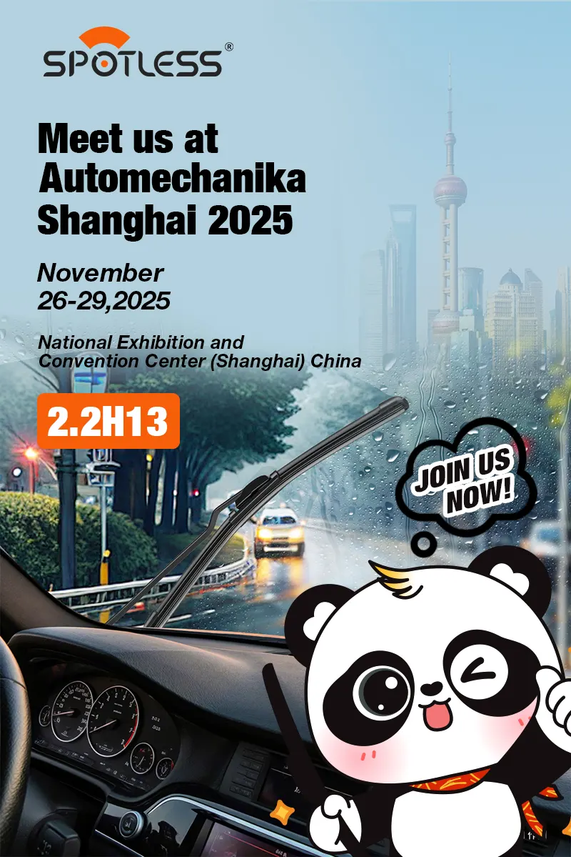Folt nélküli ablaktörlők az Automechanika Shanghai 2025 -ben