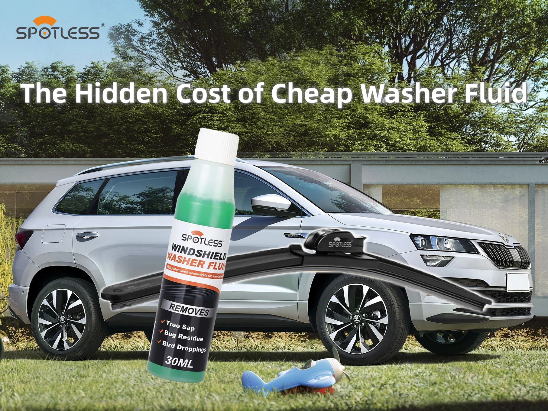 Hogyan befolyásolja a pH az ablaktörlő lapát tartósságát: Az olcsó mosófolyadék rejtett költsége